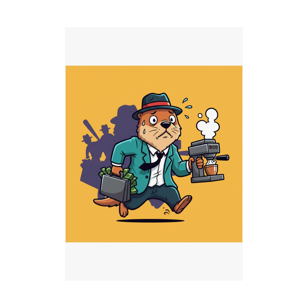 An otter running a front business for the mafia. H — Slopular