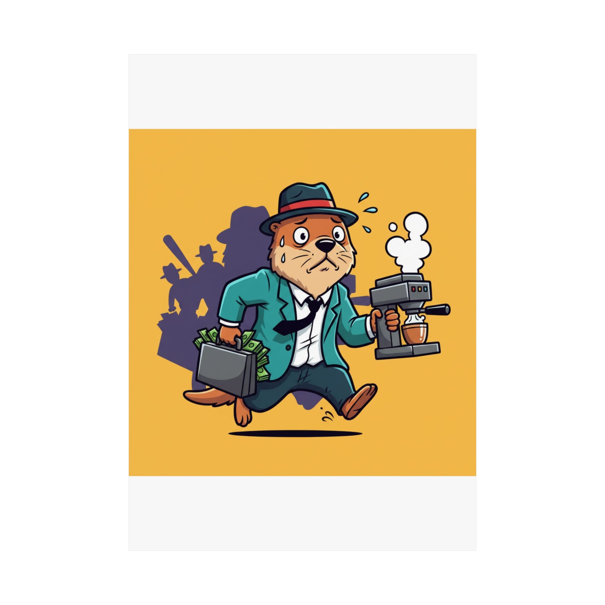 An otter running a front business for the mafia. H — Slopular