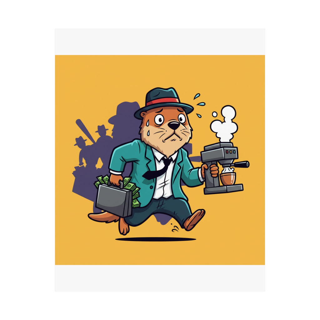 An otter running a front business for the mafia. H — Slopular