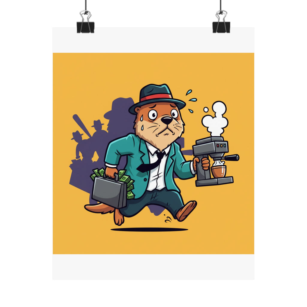 An otter running a front business for the mafia. H — Slopular