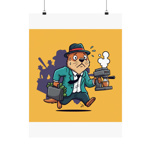 An otter running a front business for the mafia. H — Slopular