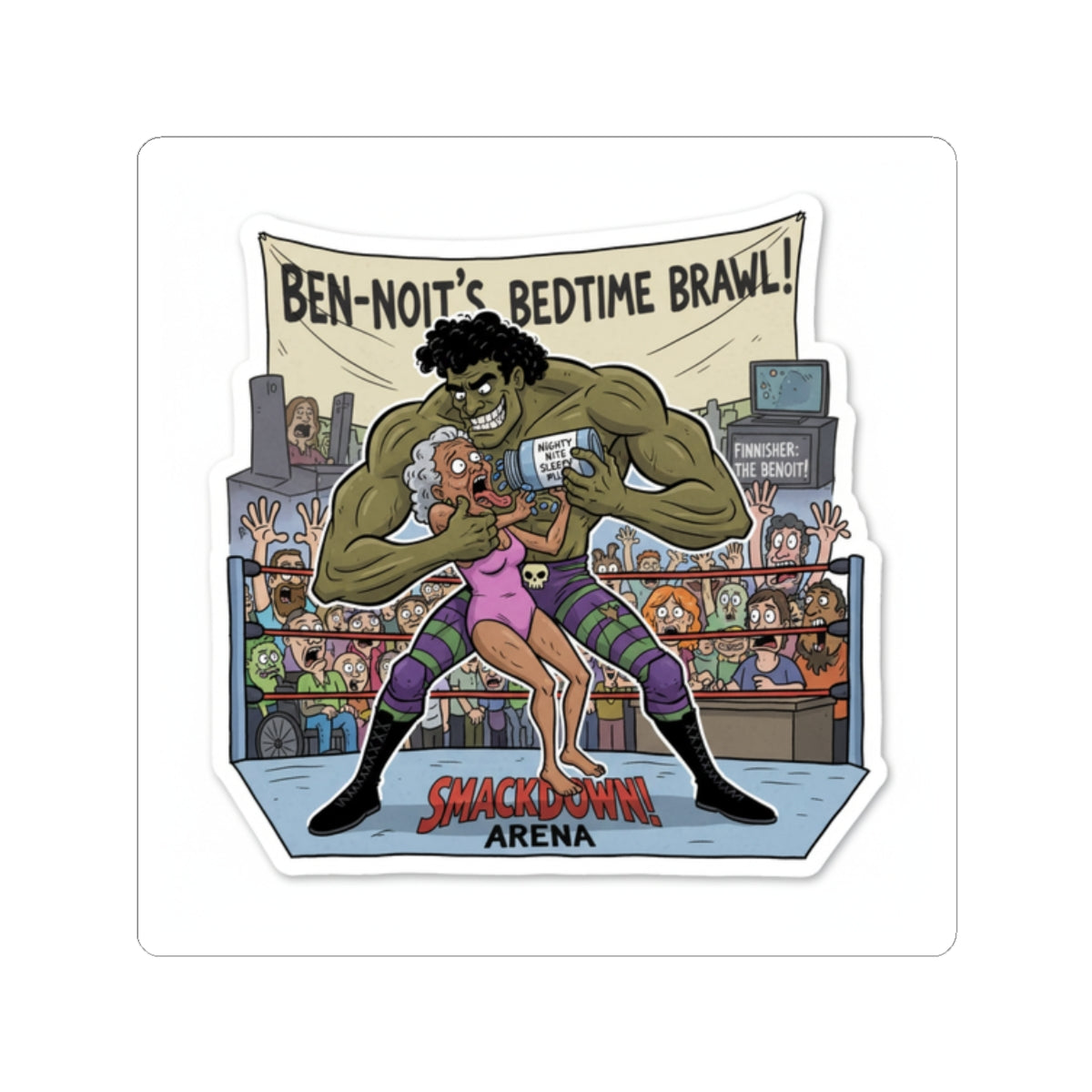 the “benoit” where the opponent is force fed sleep — Slopulart