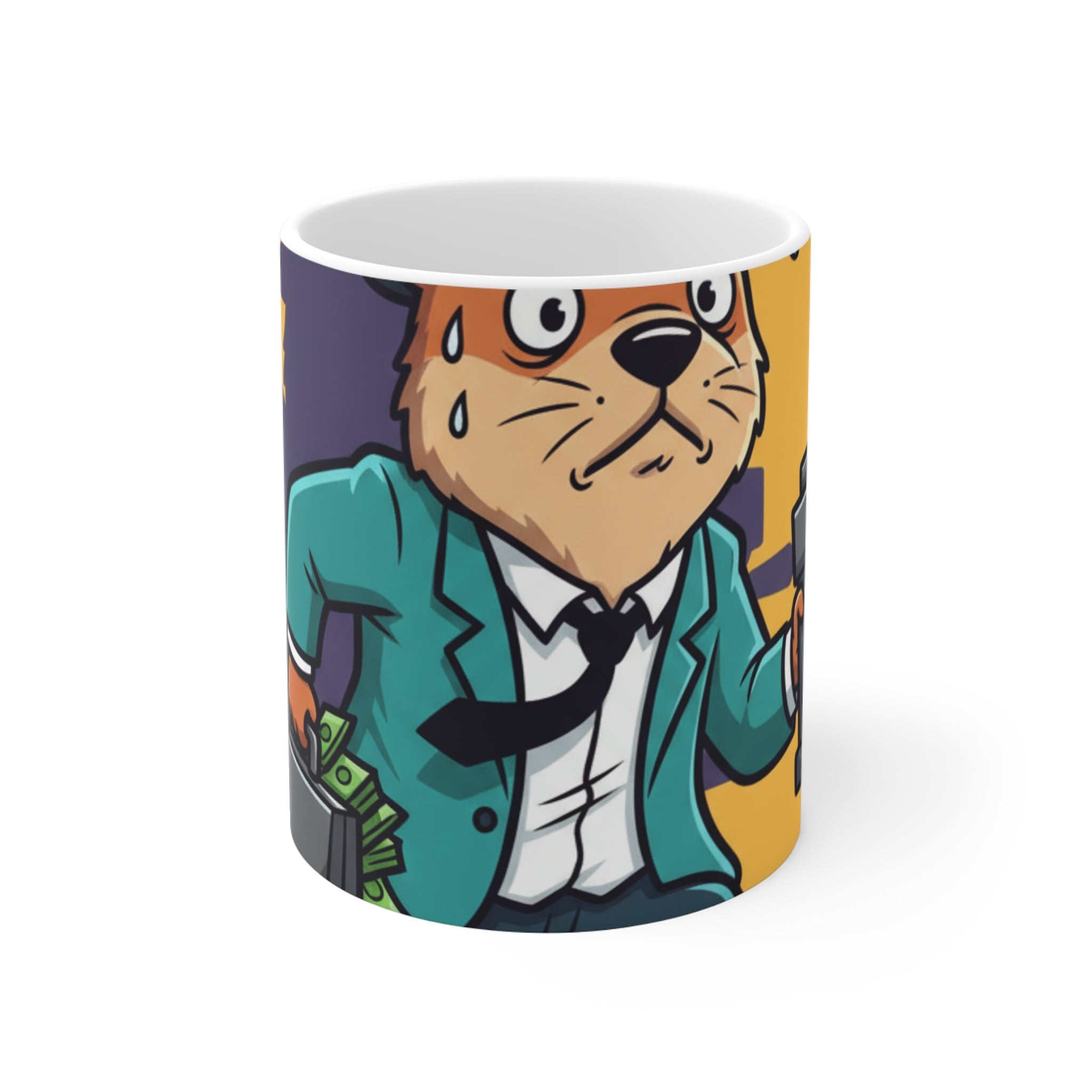 An otter running a front business for the mafia. H — Slopular