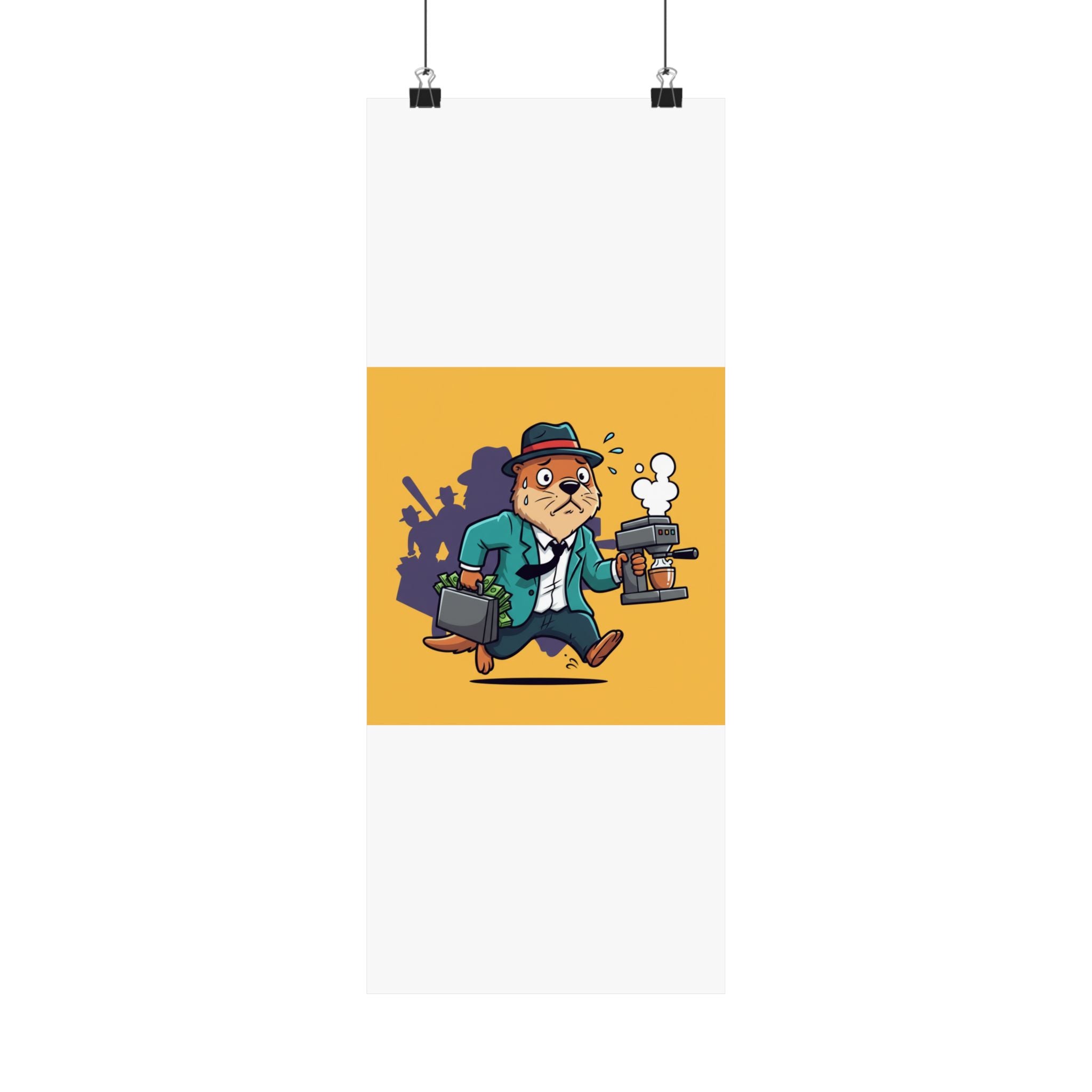 An otter running a front business for the mafia. H — Slopular