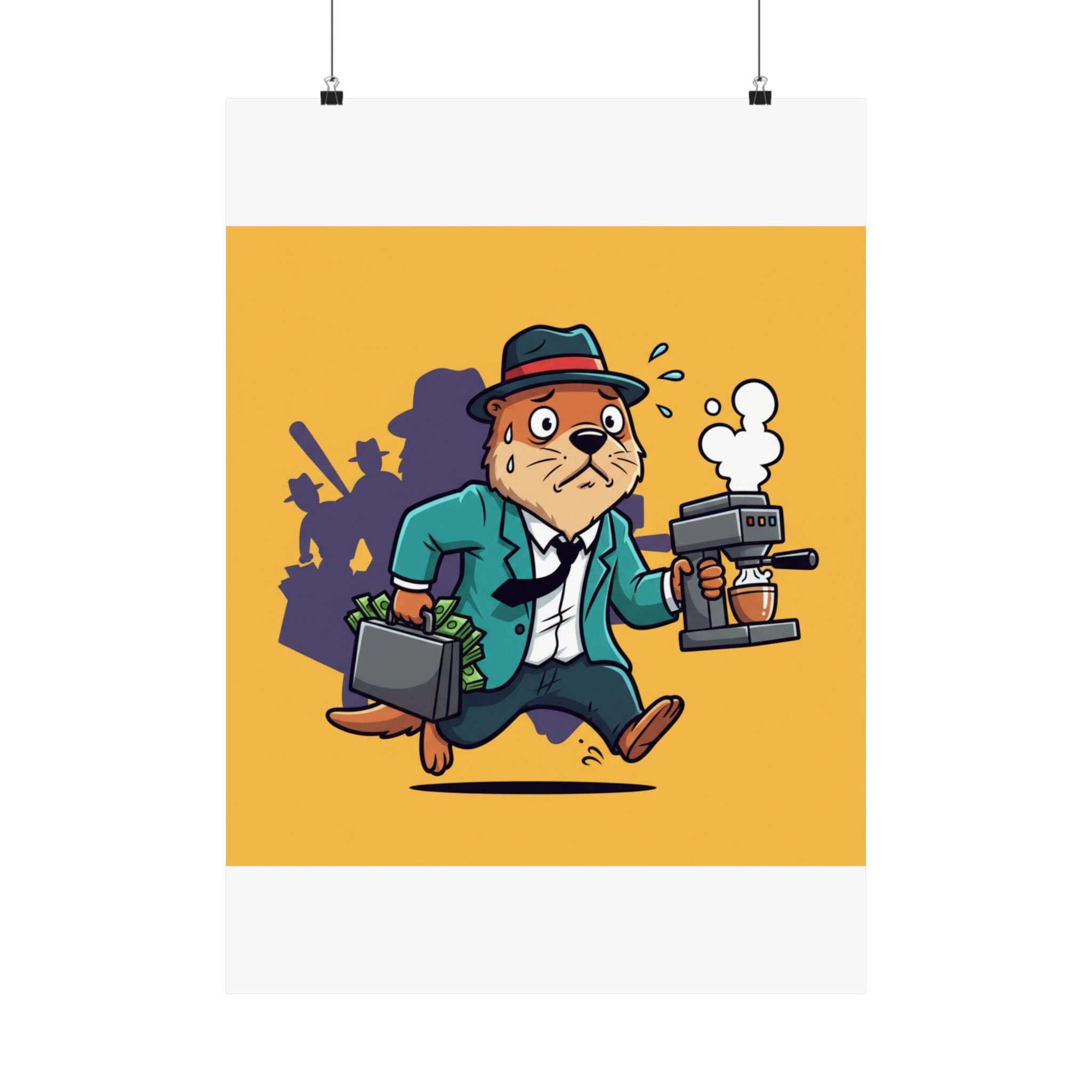 An otter running a front business for the mafia. H — Slopular