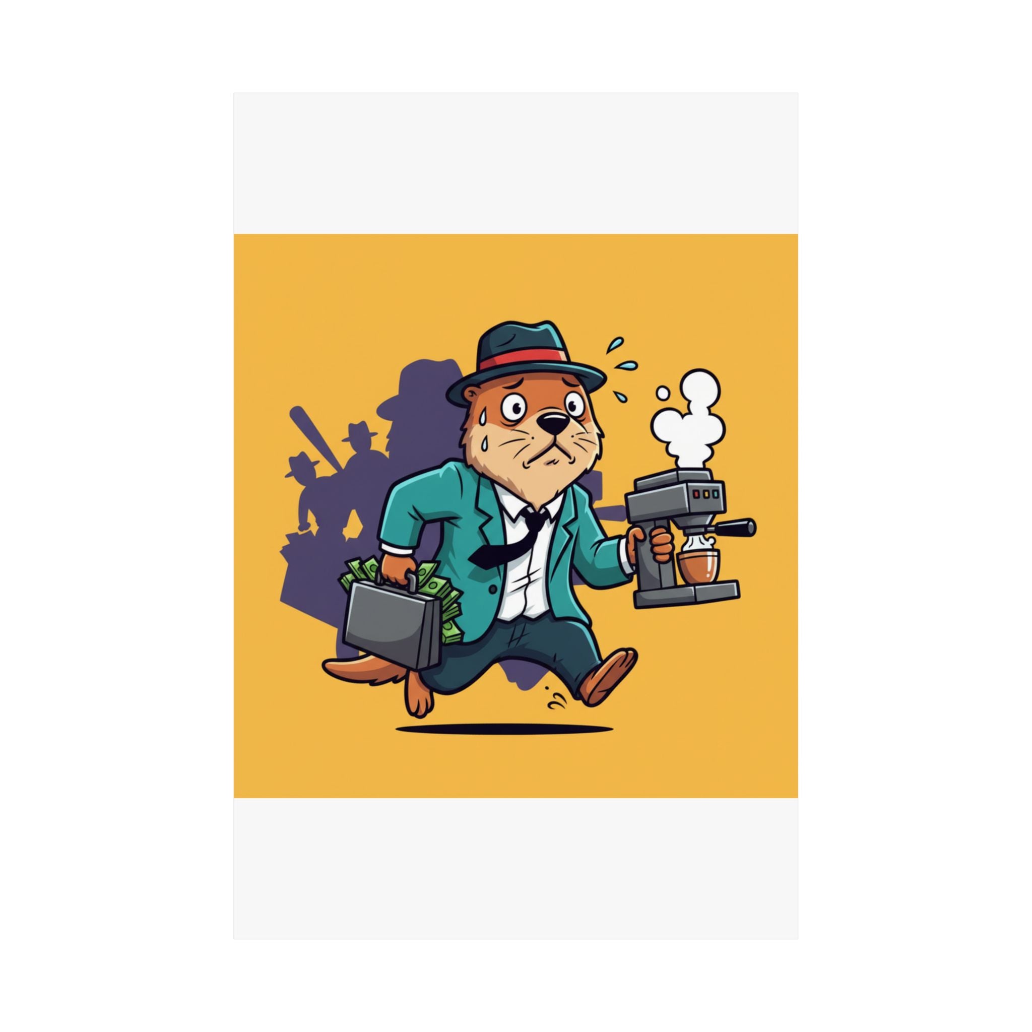An otter running a front business for the mafia. H — Slopular