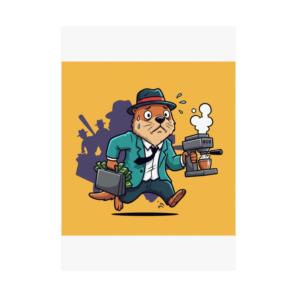 An otter running a front business for the mafia. H — Slopular