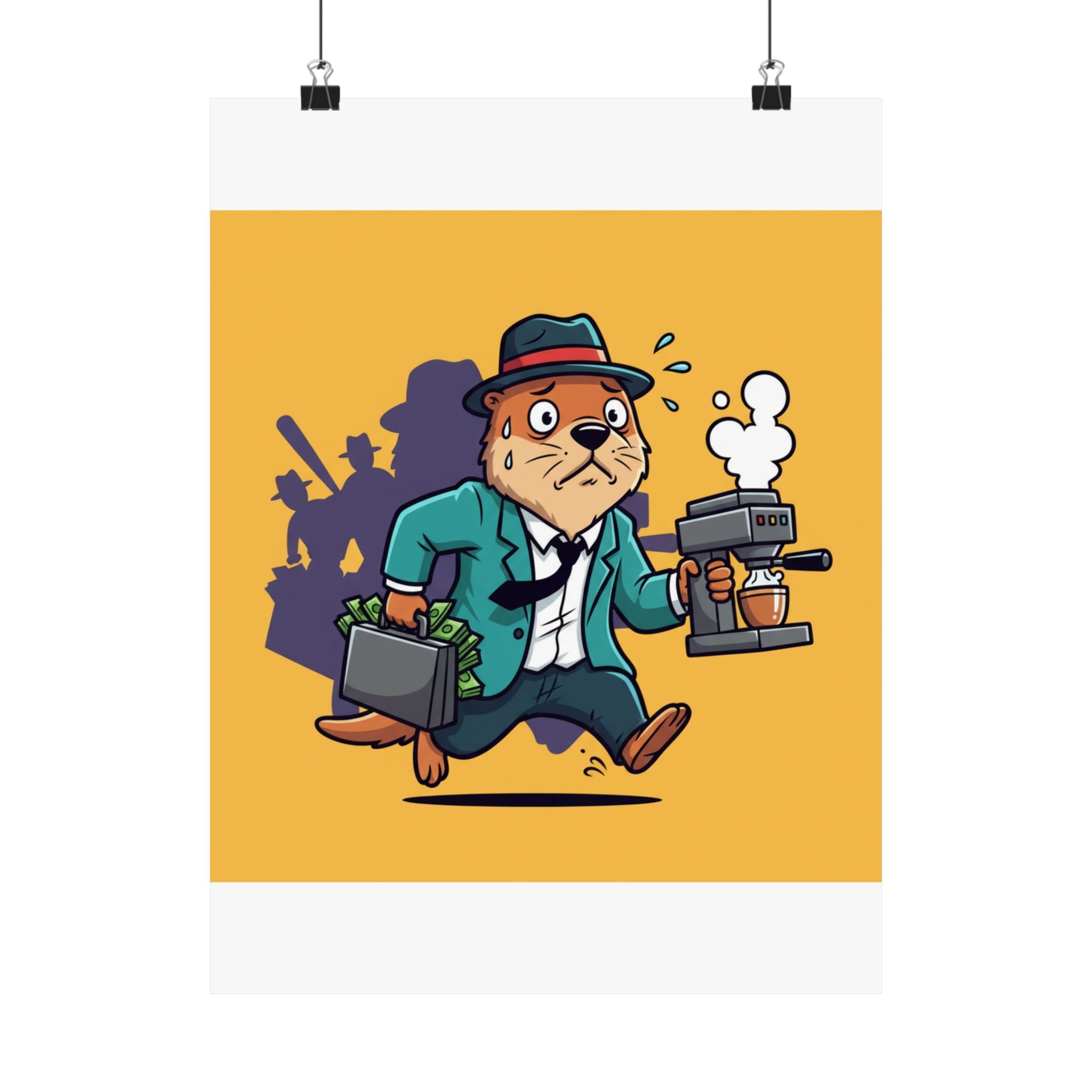 An otter running a front business for the mafia. H — Slopular