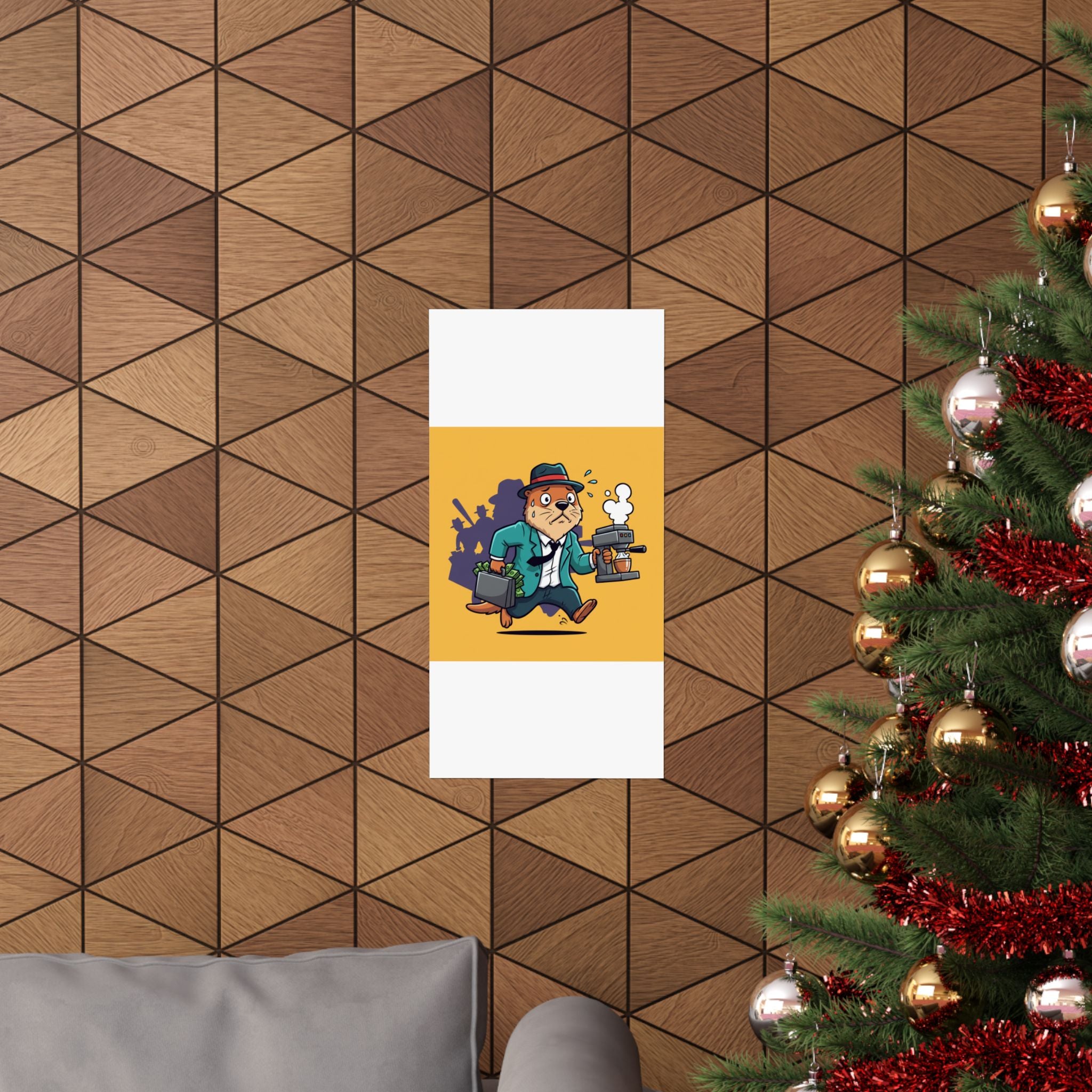 An otter running a front business for the mafia. H — Slopular