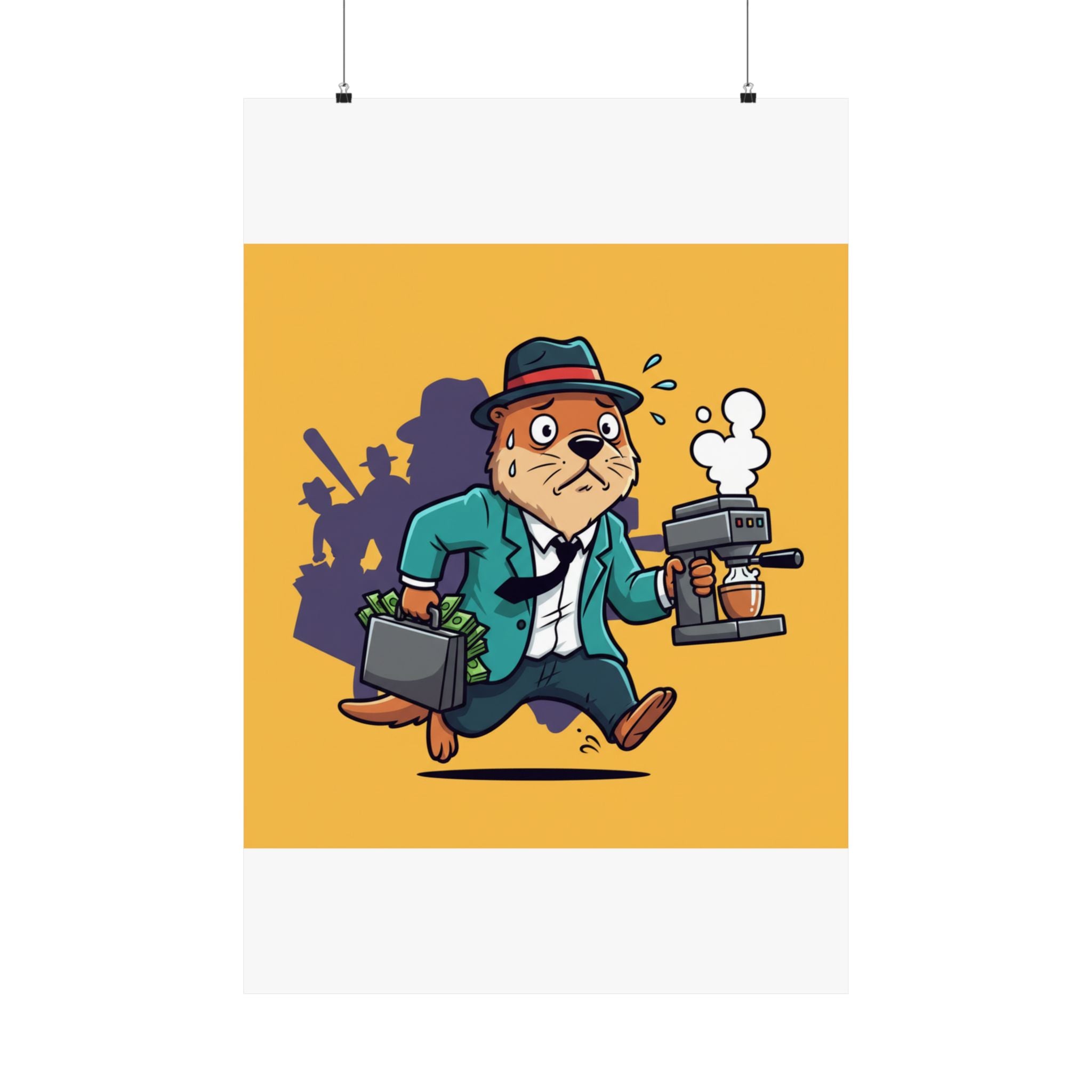 An otter running a front business for the mafia. H — Slopular