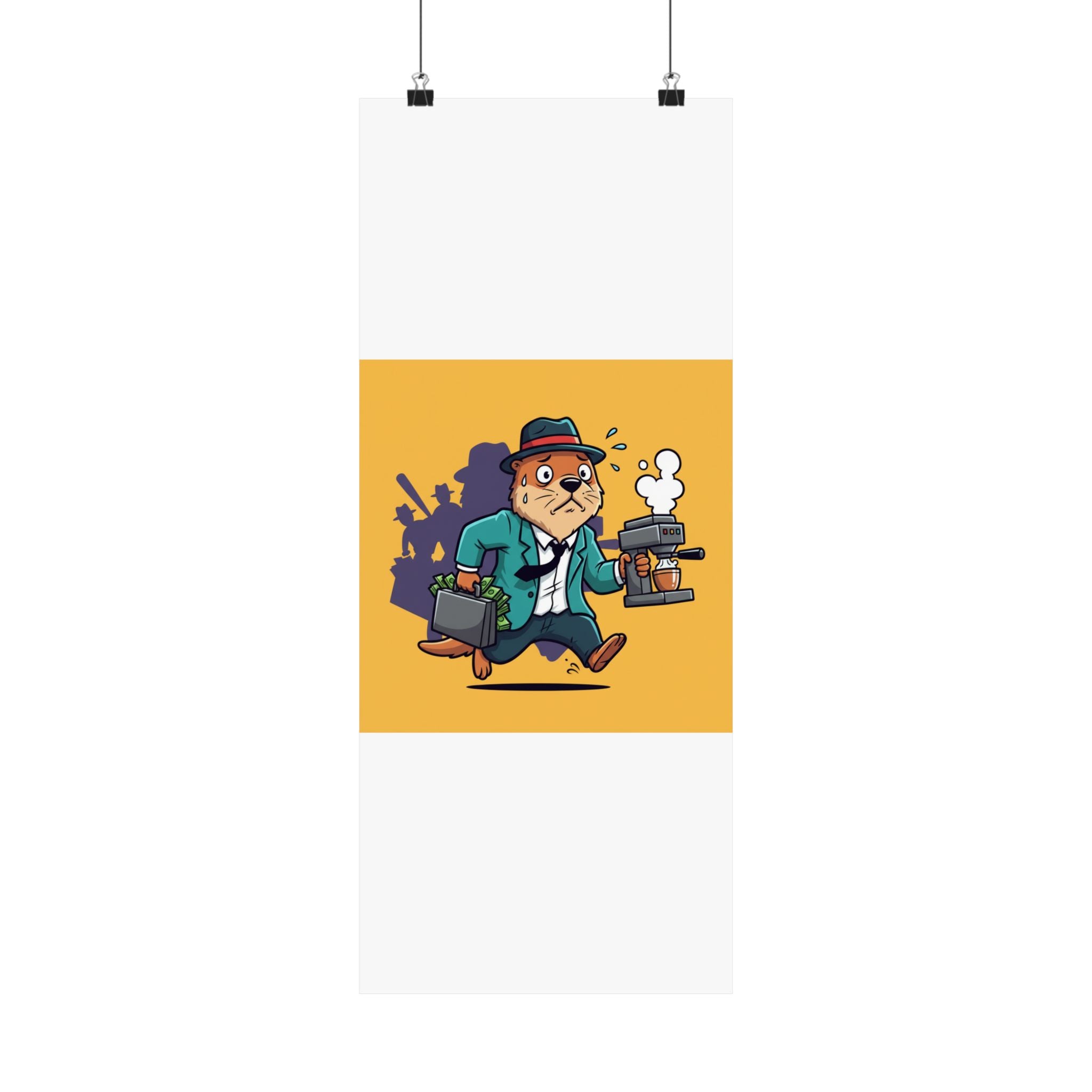 An otter running a front business for the mafia. H — Slopular